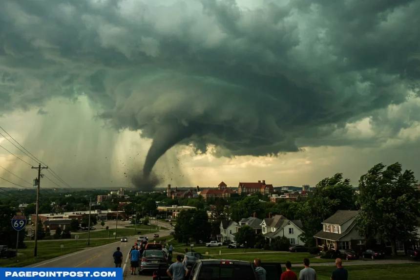 bloomington indiana tornadoes