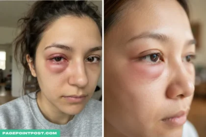 swollen bottom eyelid